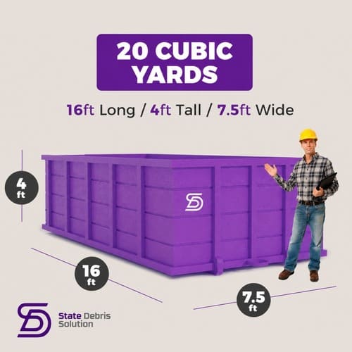 20 yard dumpster rental