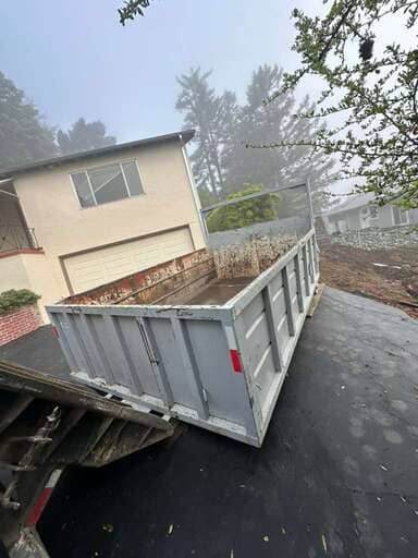 Driveway friendly 20 yard dumpster rental san jose ca roll off container