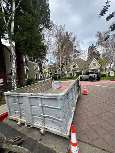Driveway friendly 20 yard dumpster rental san jose ca roll off container